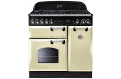 Rangemaster Classic 90cm Gas Range Cooker - Cream.